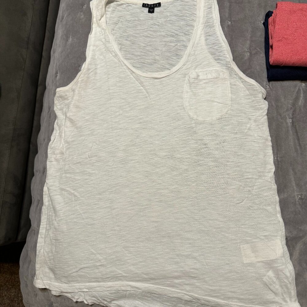 Theory Sleeveless Size Small White